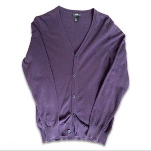 H&M Plum Cardigan